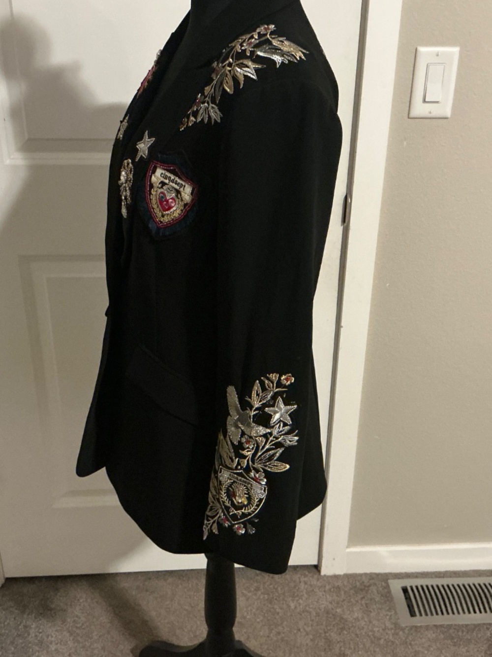 Cinq a Sept Cheyenne Patch Blazer - Picture 3 of 12
